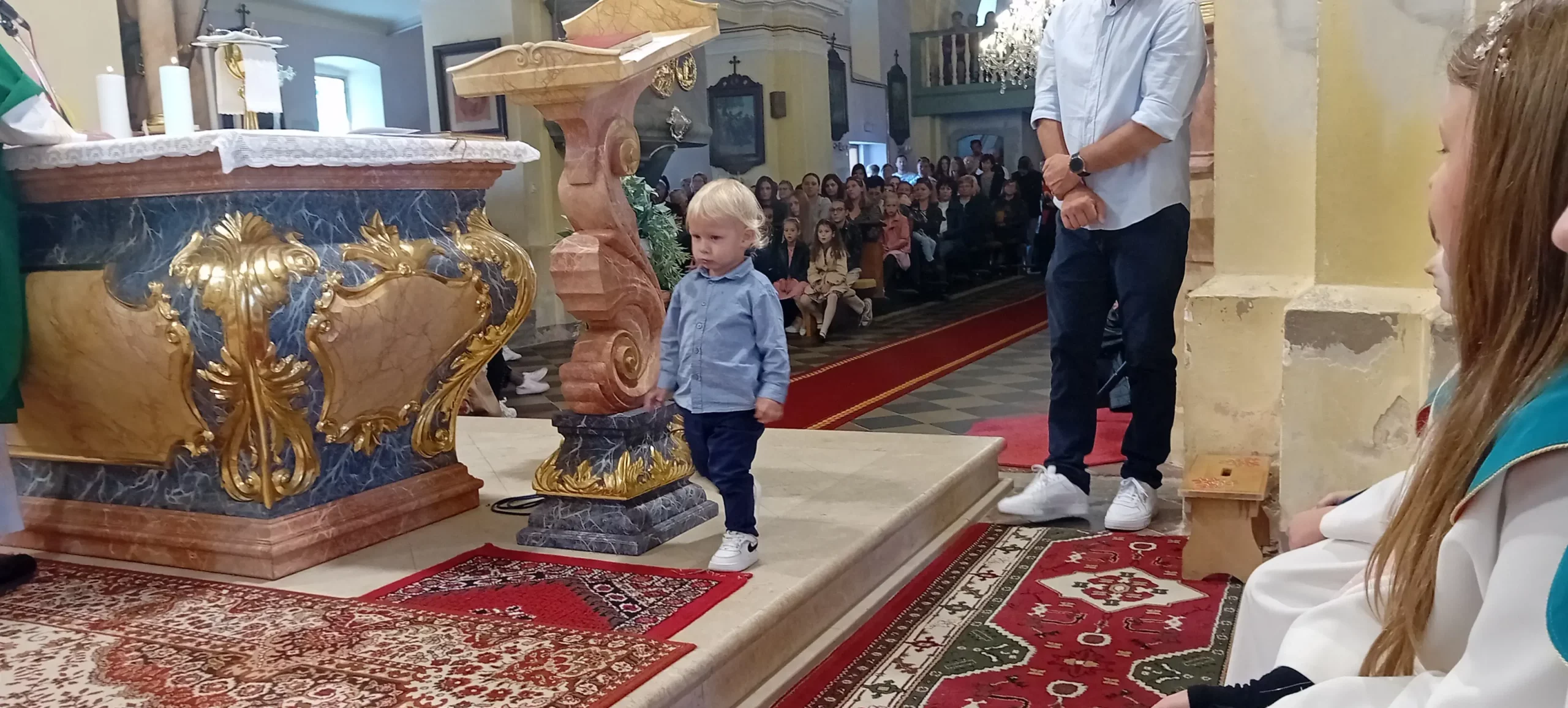 Misa u Dekanovcu obasjana prisustvom Paule i Marina (6) Misa u Dekanovcu obasjana prisustvom Paule i Marina (6)