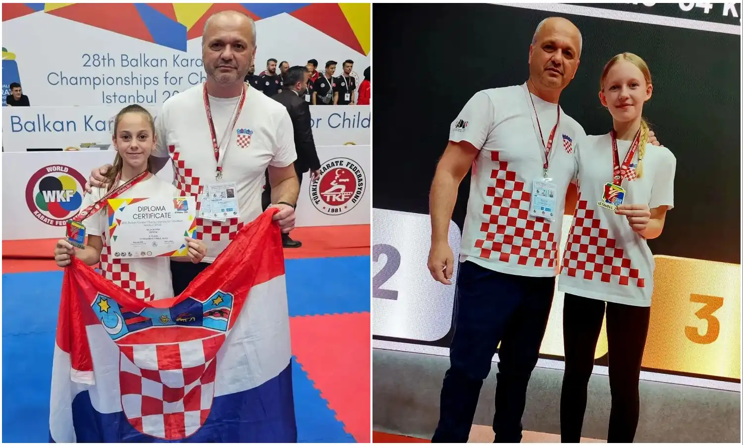 Tesa Novak i Dalia Šestak karate Tesa Novak i Dalia Šestak karate