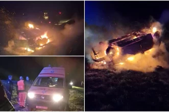 Gorio automobil u Svetom Martinu na Muri (1)