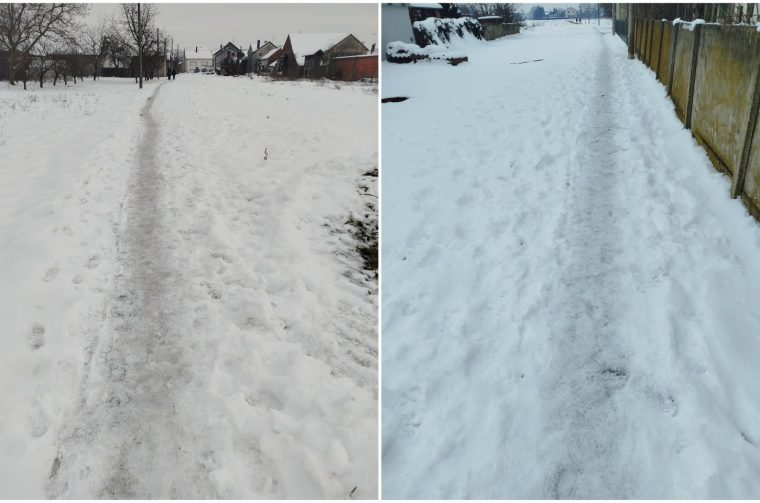 staza, savska ves, snijeg