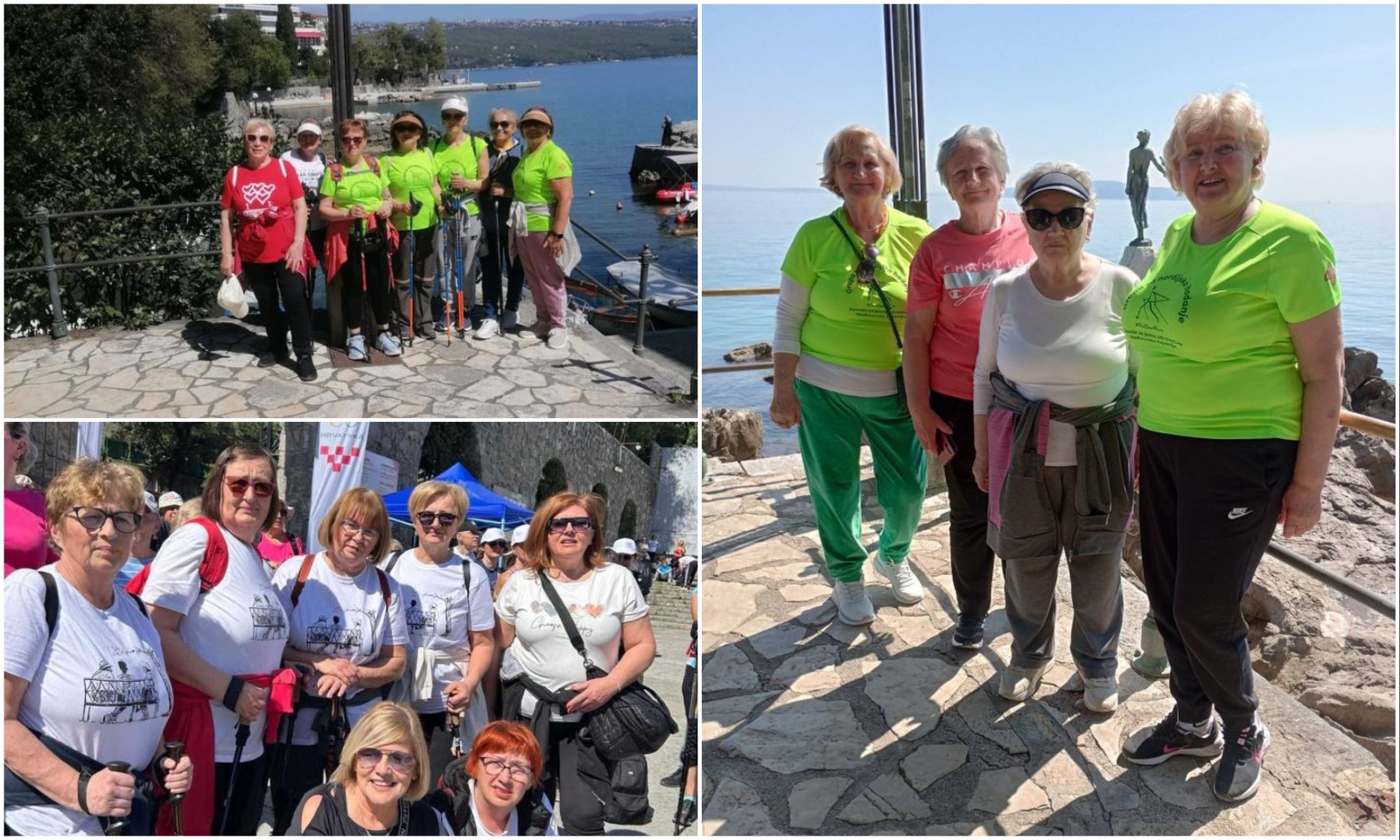 Čakovečki umirovljenici koracima zdravlja prošli kroz Opatiju Čakovečki umirovljenici koracima zdravlja prošli kroz Opatiju