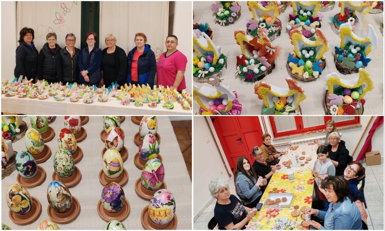 Udruga žena Gornji Kuršanec - uskrsna izložba 2025 (1)