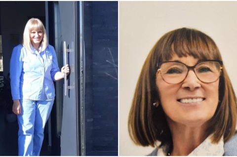 Bernarda Miser i Ivanka Klobučarić