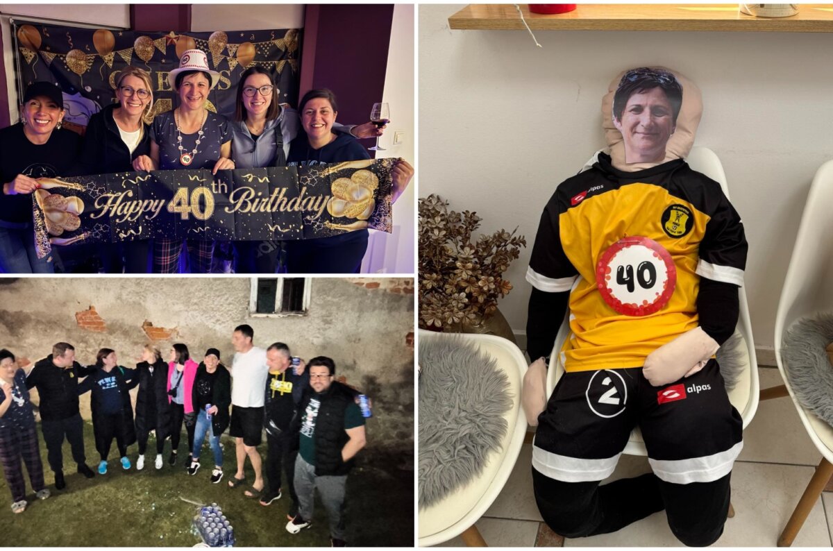 Spektakularan ulazak u četrdesete Ivana Žganec dočekala rođendan uz bakljadu i konfete (5)