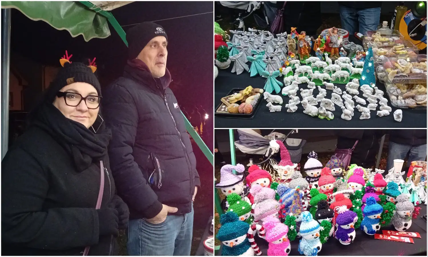 NEOBIČNE FIGURE Heklani snjegovići Davorke Novak prava su atrakcija (2) NEOBIČNE FIGURE Heklani snjegovići Davorke Novak prava su atrakcija (2)