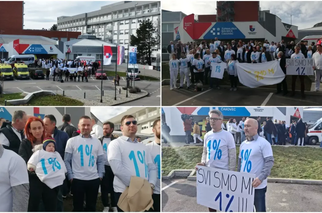 Mirno okupljanje Županijska bolnica Čakovec – kirurzi 27.1. 2025 (20)