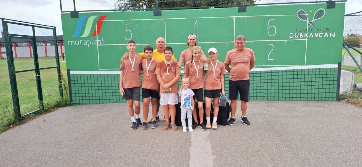 Mladi tenisači zablistali na završnom turniru Ljetne škole tenisa TK Dubravčan (1)
