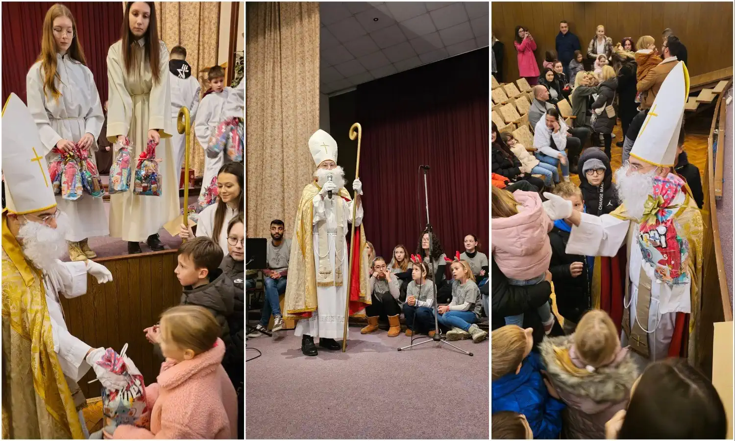 Molitva, pjesma i darovi Sveti Nikola razveselio mališane u katoličkom domu (7)