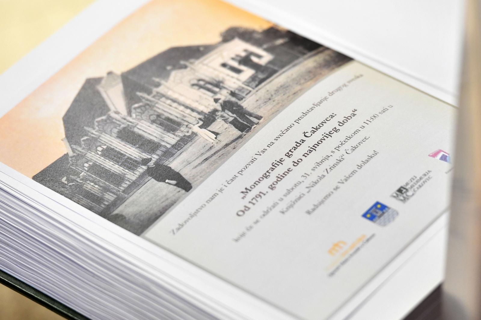 Čakovec: Predstavljena monografija grada Čakovca