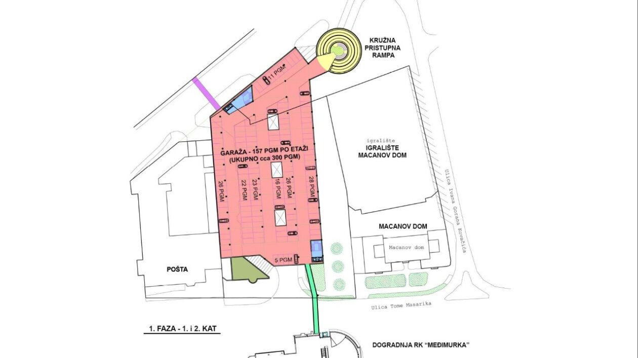 NADZEMNA GARAŽA IZNAD AUTOBUSNOG KOLODVORA, ČAKOVEC (6)