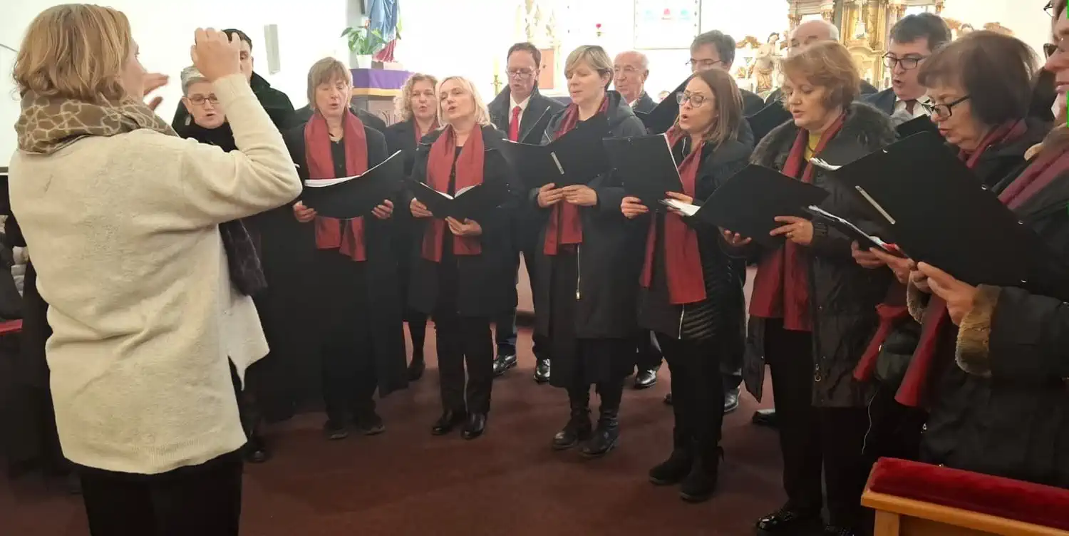 NEDELIŠĆE Biskup Mrzljak i ‘Zagrebački pjevači liječnici’ uveličali svečanost predstavljanja krizmanika (16)