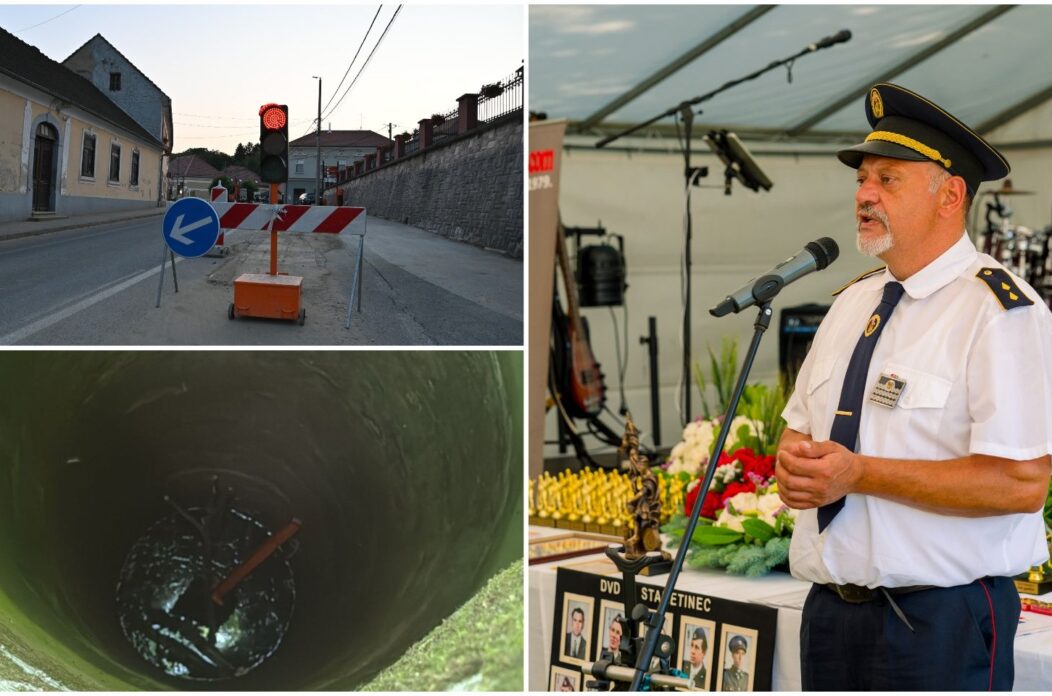 NEOBIČNA INTERVENCIJA U Štrigovi vadili ukradeni semafor iz – zdenca! (4) NEOBIČNA INTERVENCIJA U Štrigovi vadili ukradeni semafor iz – zdenca! (4)