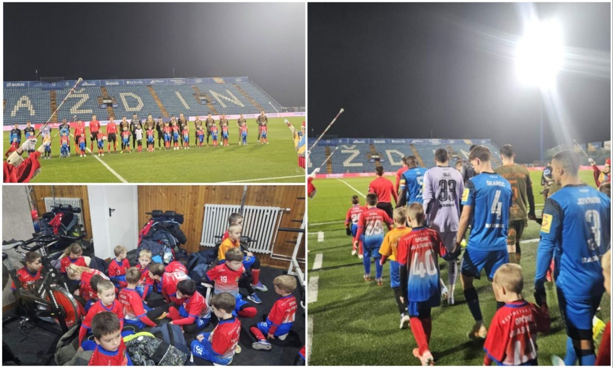 NEZABORAVAN DAN Djeca iz Škole nogometa Općine Mala Subotica na terenu Kupa (10)