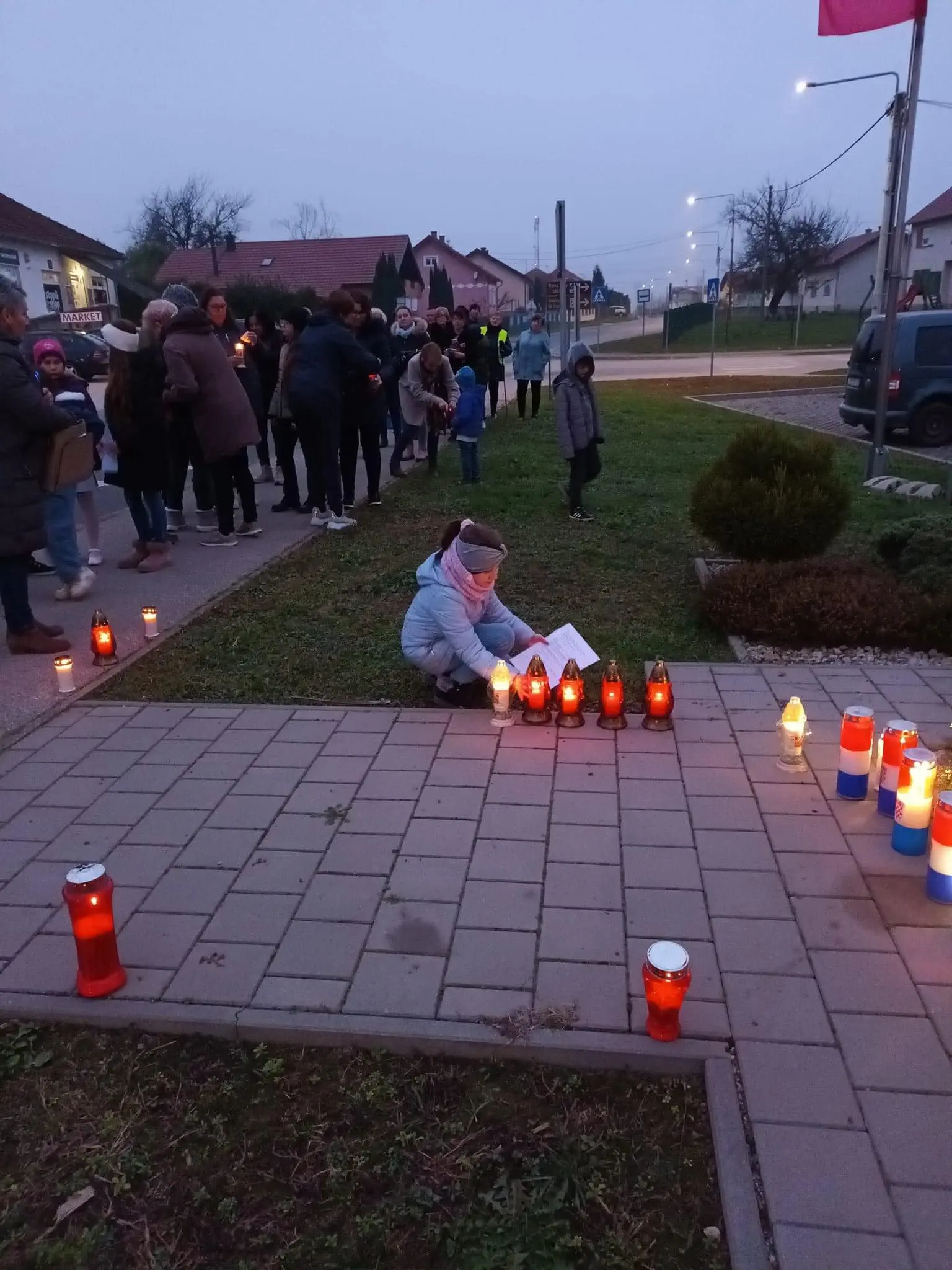 NOVAKOVEC Odana počast hrvatskom vitezu Rojku Vladimiru uz vijenac, svijeće i prigodni program (2)