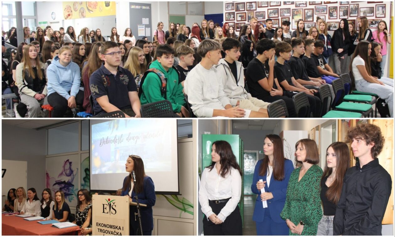 NOVI POČETAK Ekonomska i trgovačka škola Čakovec svečano dočekala prve razrede (16) NOVI POČETAK Ekonomska i trgovačka škola Čakovec svečano dočekala prve razrede (16)