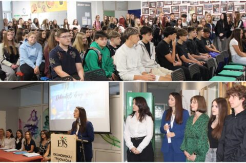 NOVI POČETAK Ekonomska i trgovačka škola Čakovec svečano dočekala prve razrede (16) NOVI POČETAK Ekonomska i trgovačka škola Čakovec svečano dočekala prve razrede (16)