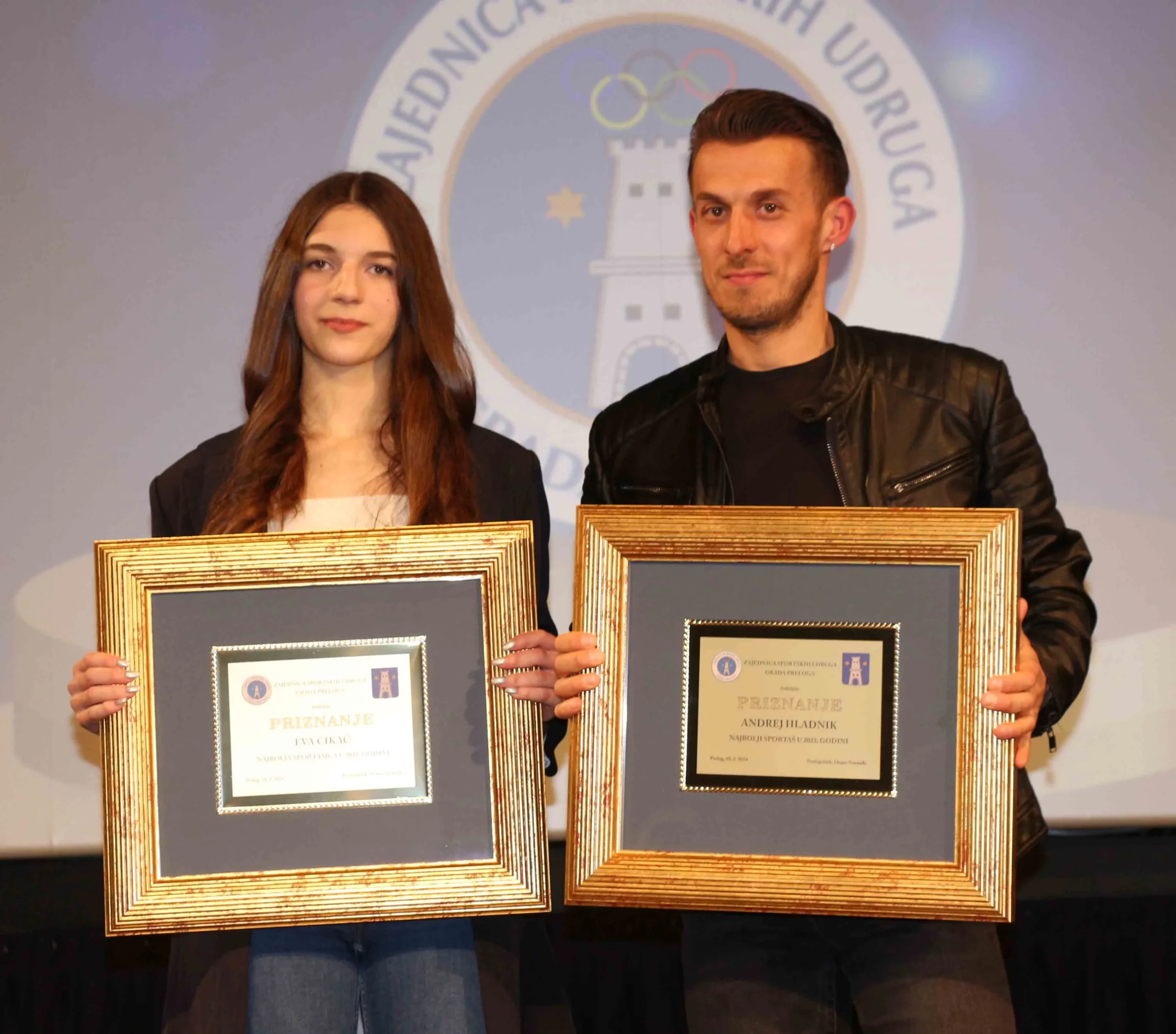 Najsportaši preloga 2024 (12) Andrej Hladnik i Eva Cikač