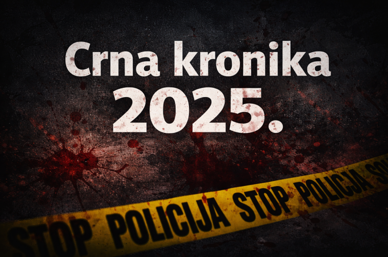 Naslovna Crna kronika 2025. pregled