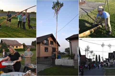 Naslovna Draškovec, majge, prvi maj Naslovna Draškovec, majge, prvi maj