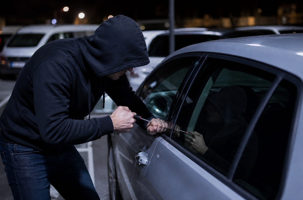 Naslovna ilustracija provala auto