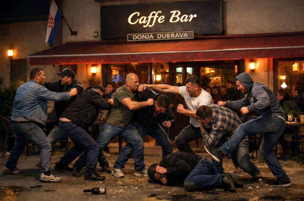 Naslovna tučnjava Donja Dubrava