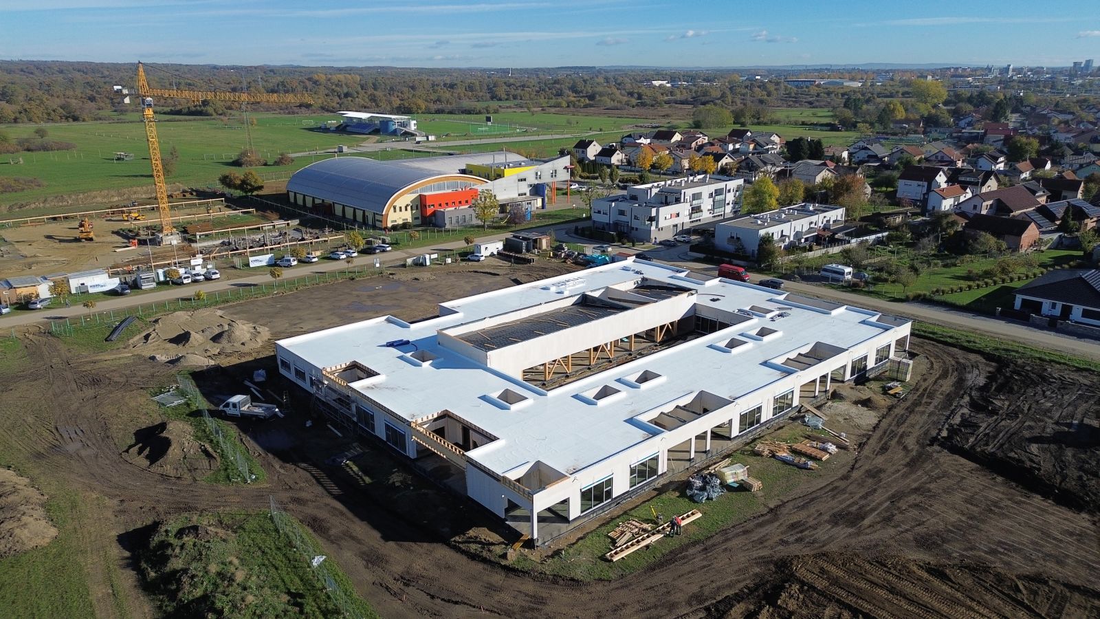 Nedelišće gradilište dron