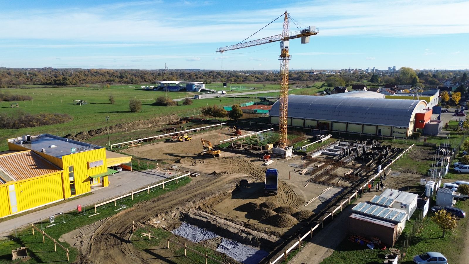 Nedelišće gradilište dron