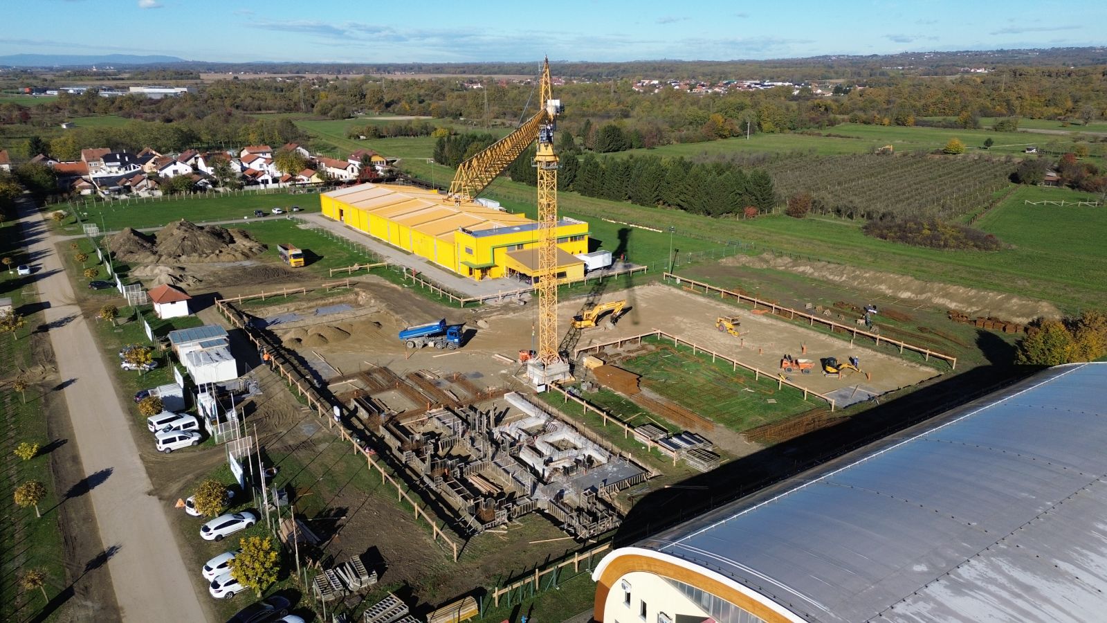 Nedelišće gradilište dron