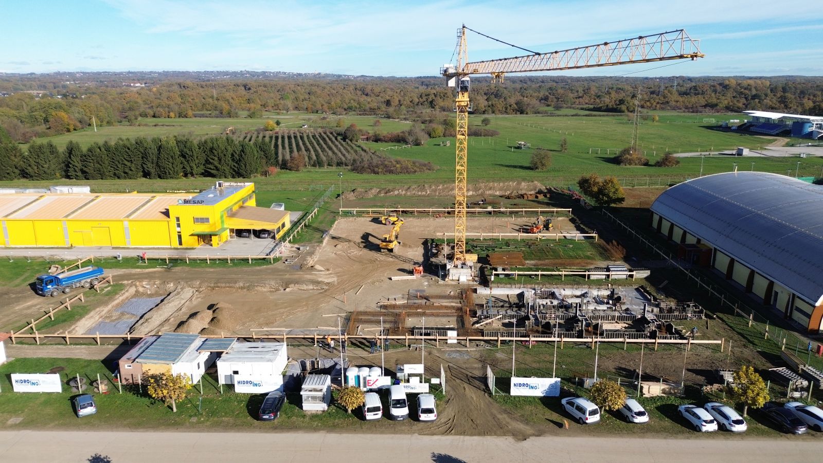 Nedelišće gradilište dron