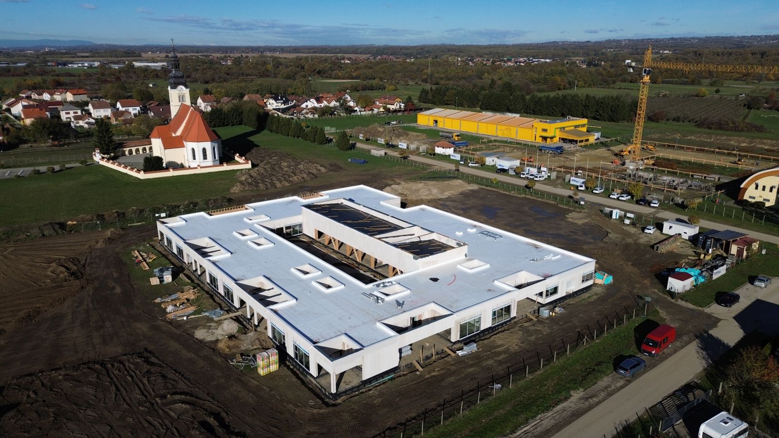 Nedelišće gradilište dron