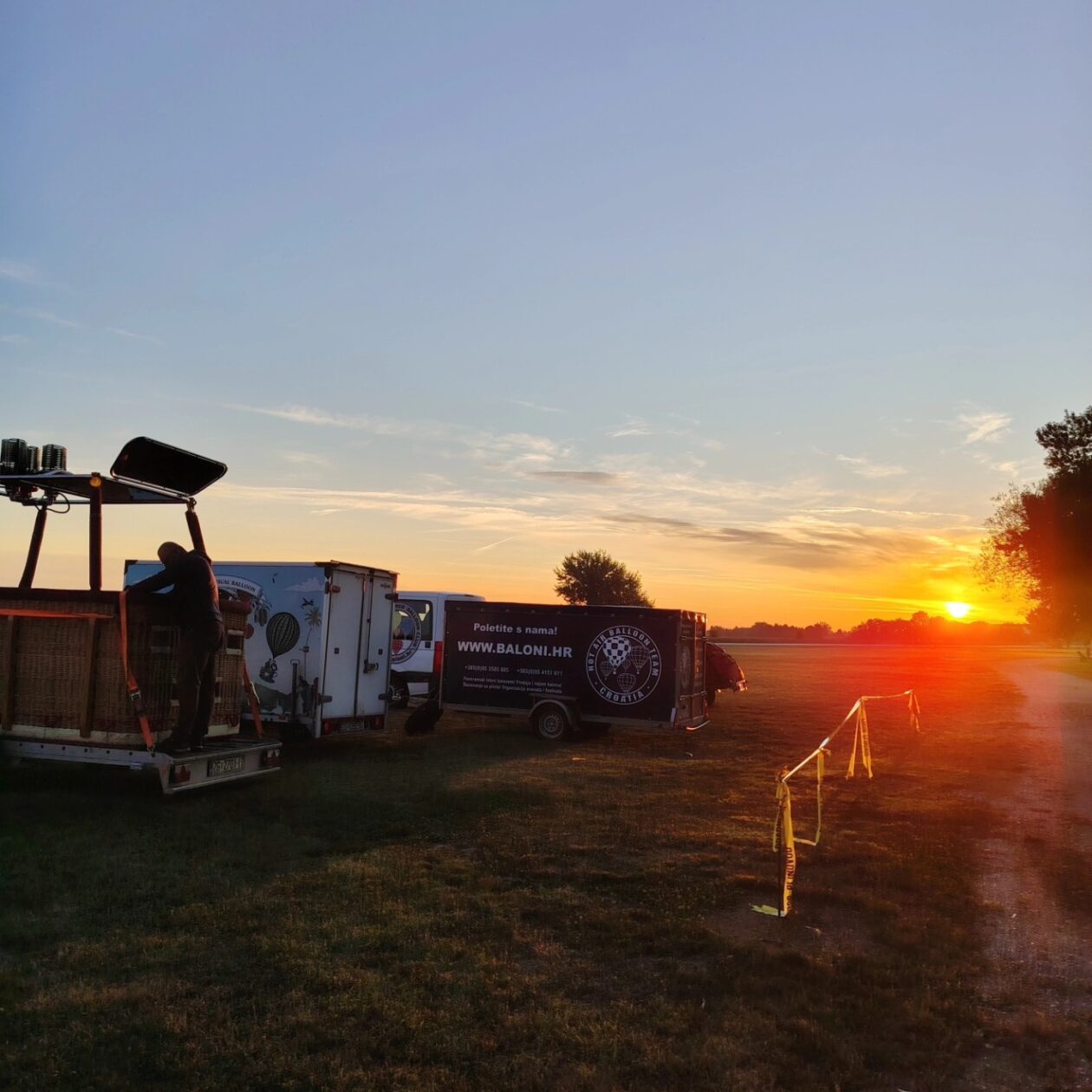 Nikolina Malek, Mateja Subašić, let balonom (10)