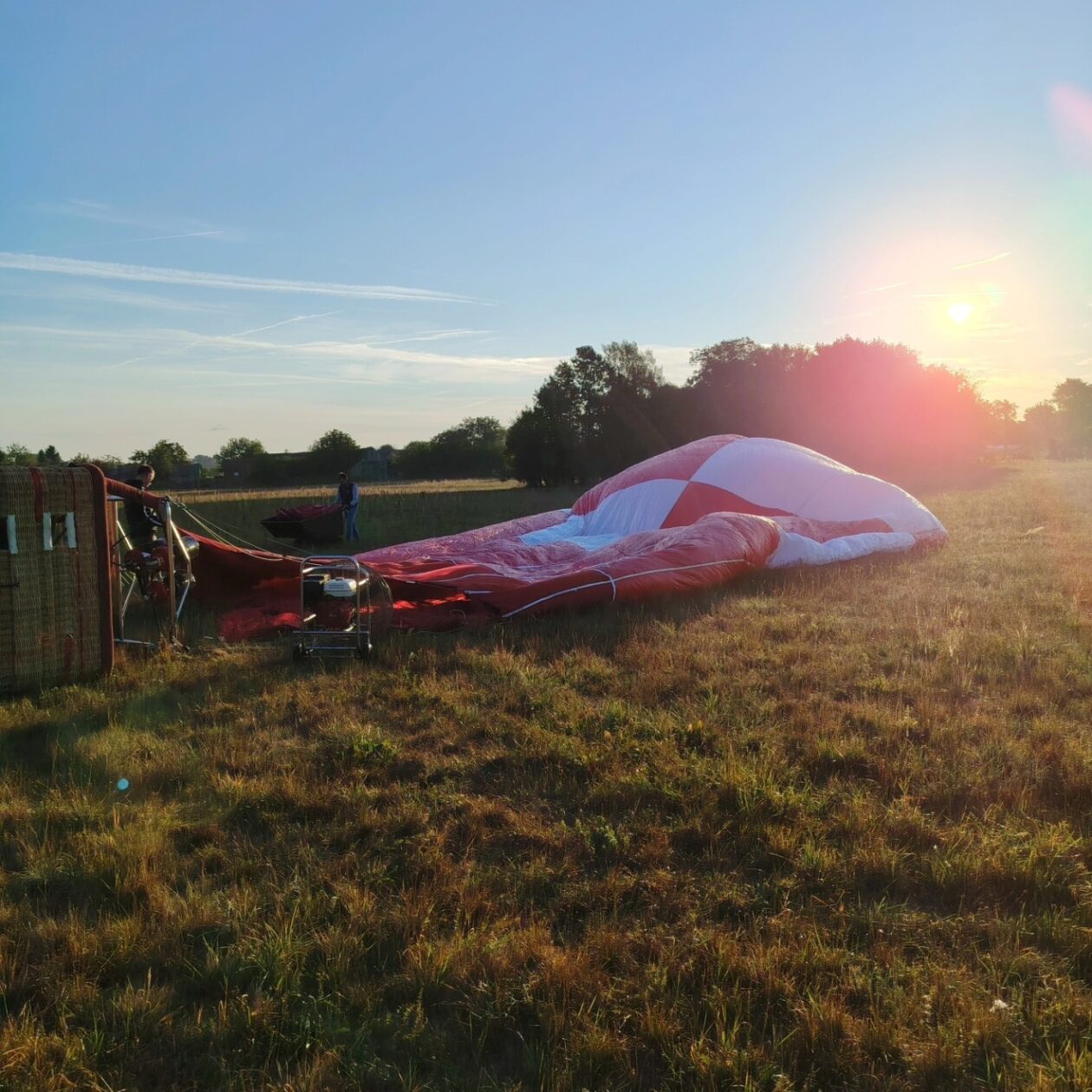 Nikolina Malek, Mateja Subašić, let balonom (11)