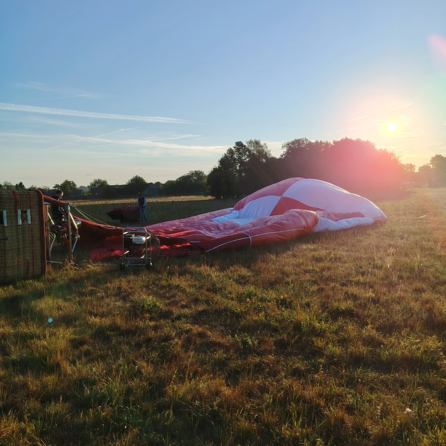 Nikolina Malek, Mateja Subašić, let balonom (11)