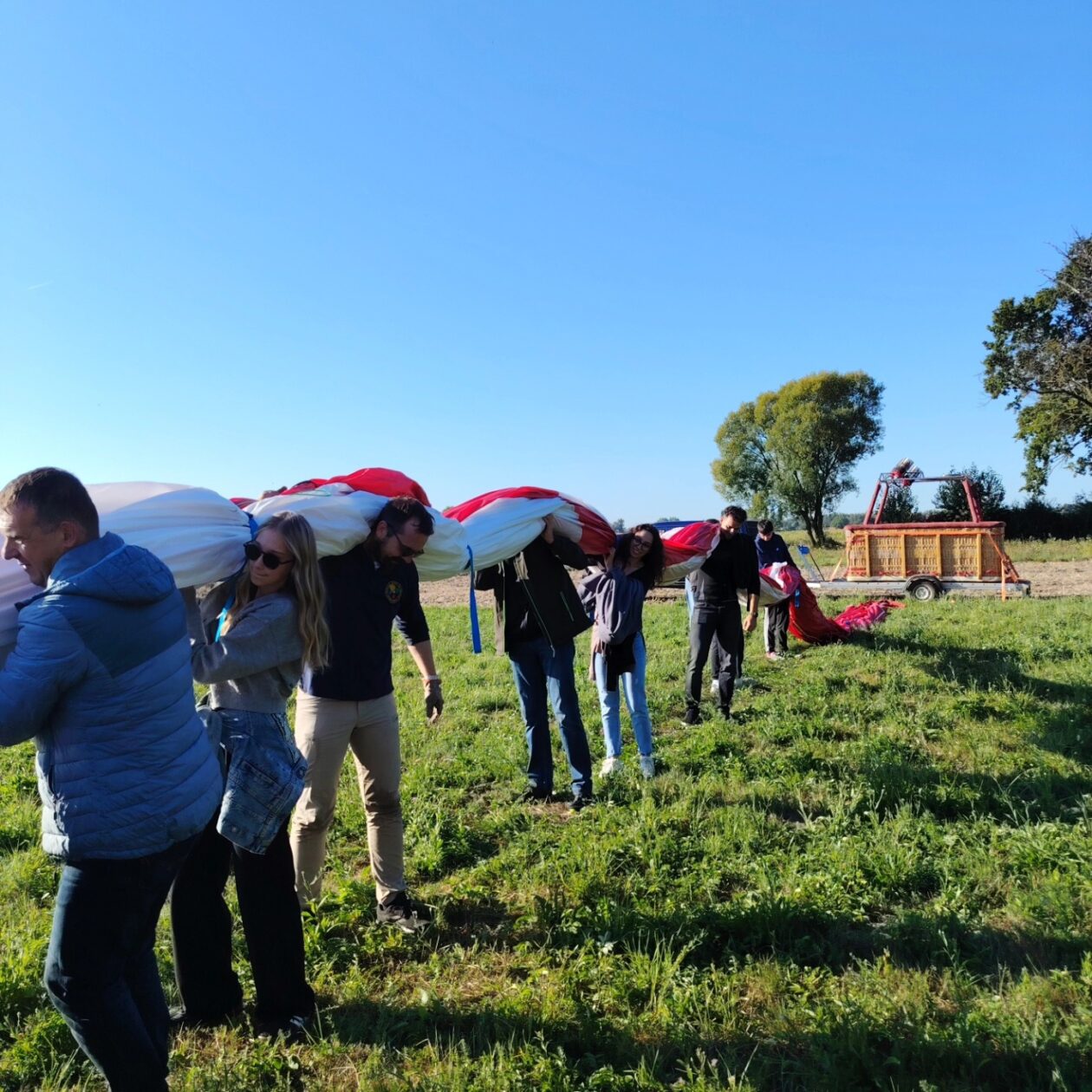 Nikolina Malek, Mateja Subašić, let balonom (14)
