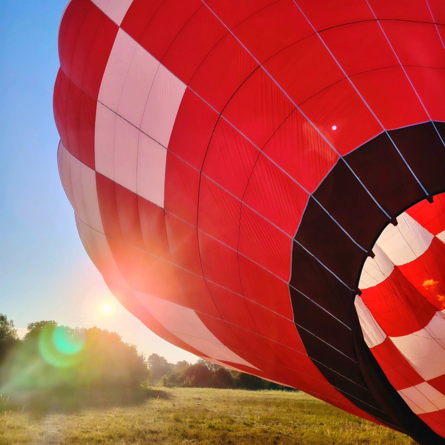 Nikolina Malek, Mateja Subašić, let balonom (3)