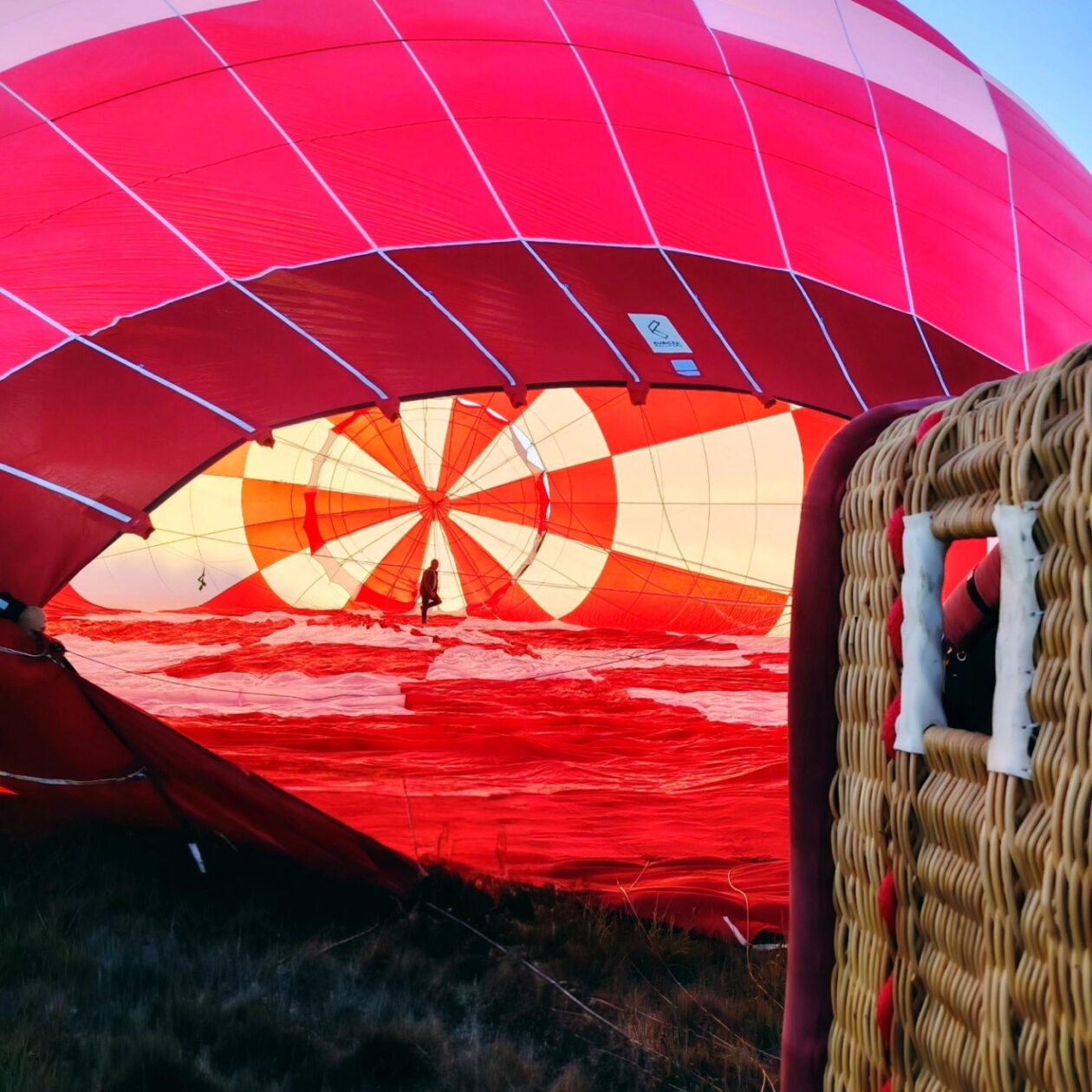 Nikolina Malek, Mateja Subašić, let balonom (6)