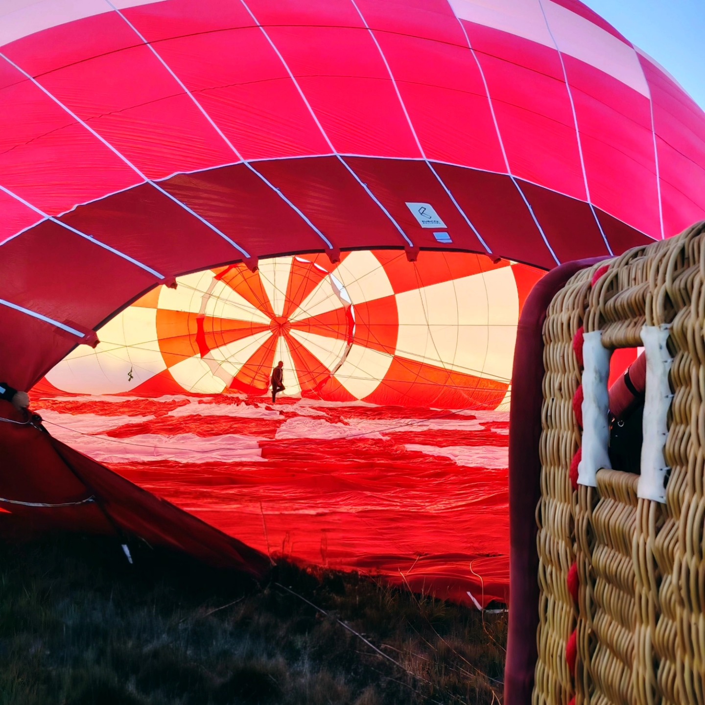 Nikolina Malek, Mateja Subašić, let balonom (6)