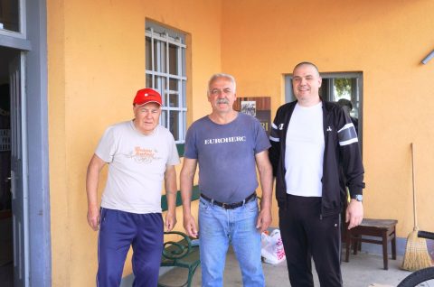 Štrekari Dunjkovec Međimurska gruda (1) Franjo Soldat, Emil Mesarić i Davor Soldat