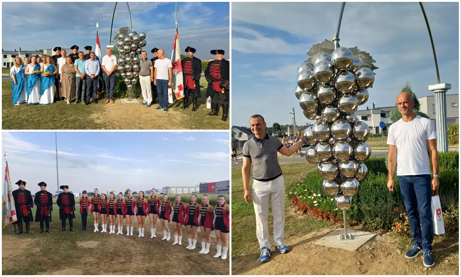 Nova skulptura grozd u Svetom Martinu na Muri (9) Nova skulptura grozd u Svetom Martinu na Muri (9)