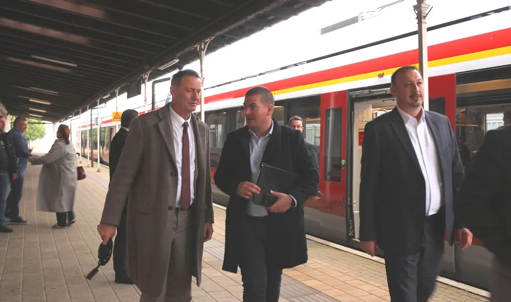 Novi električni vlak Čakovec Varaždin (2)