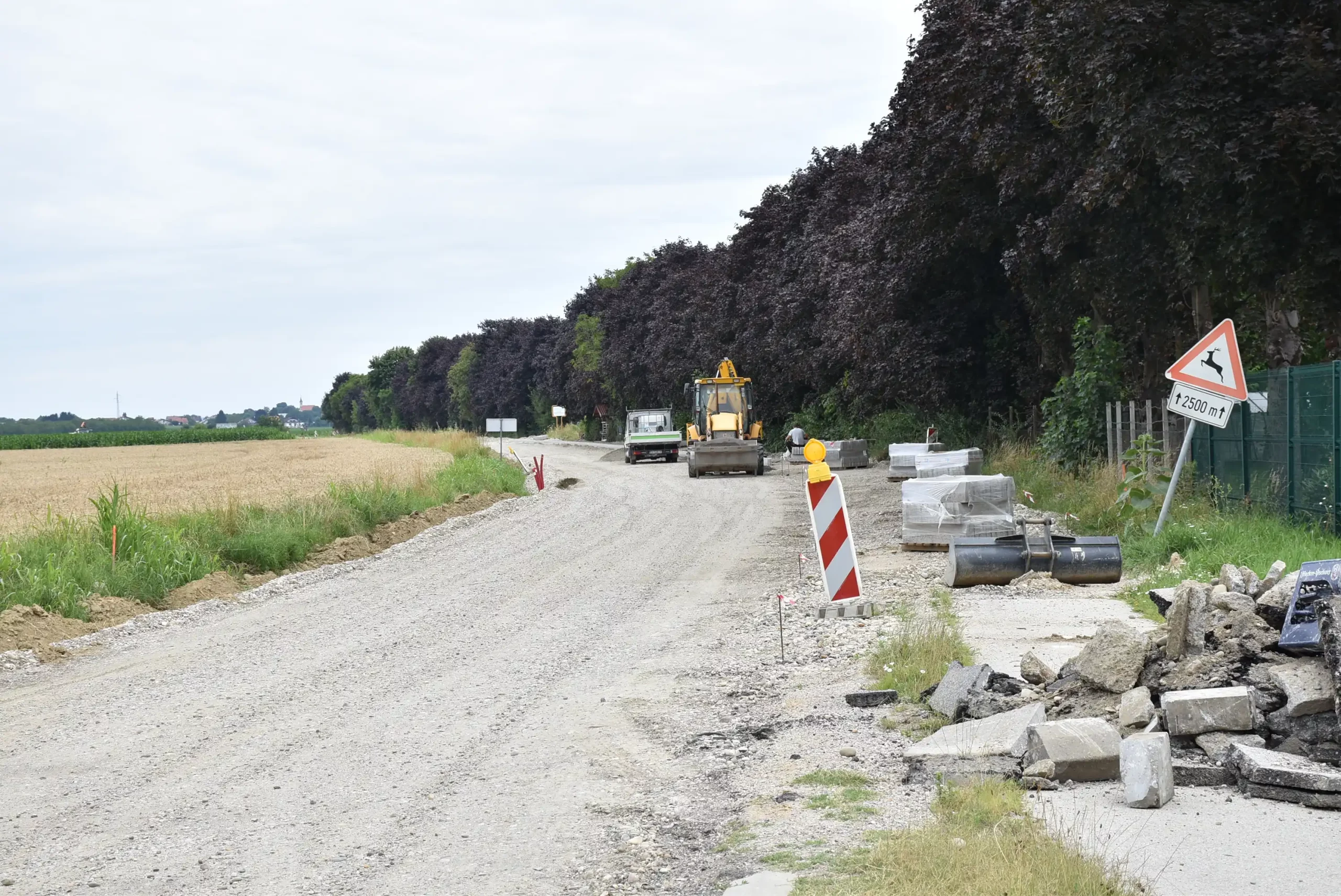 Novo Selo Rok zaobilaznica, cesta (2)