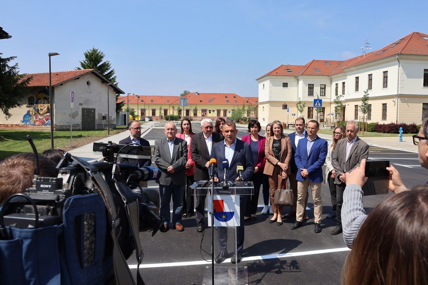 Novo lice Centra znanja – uređene prometnice, park i signalizacija (12)