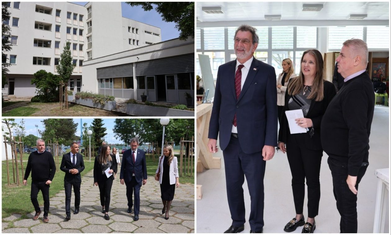 OBNOVA UČENIČKOG DOMA Ministar Fuchs obišao radove u Čakovcu (9)