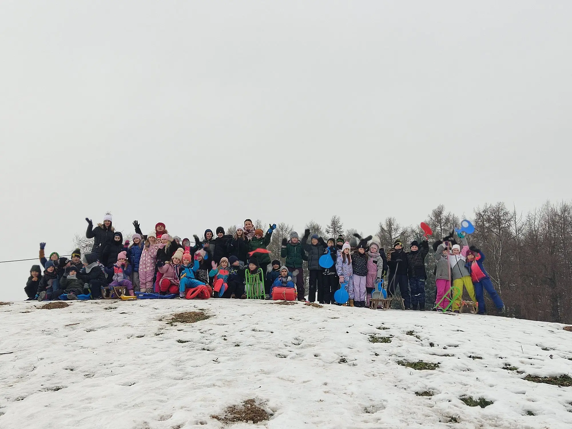 OŠ Ivanovec sanjkanje (10)