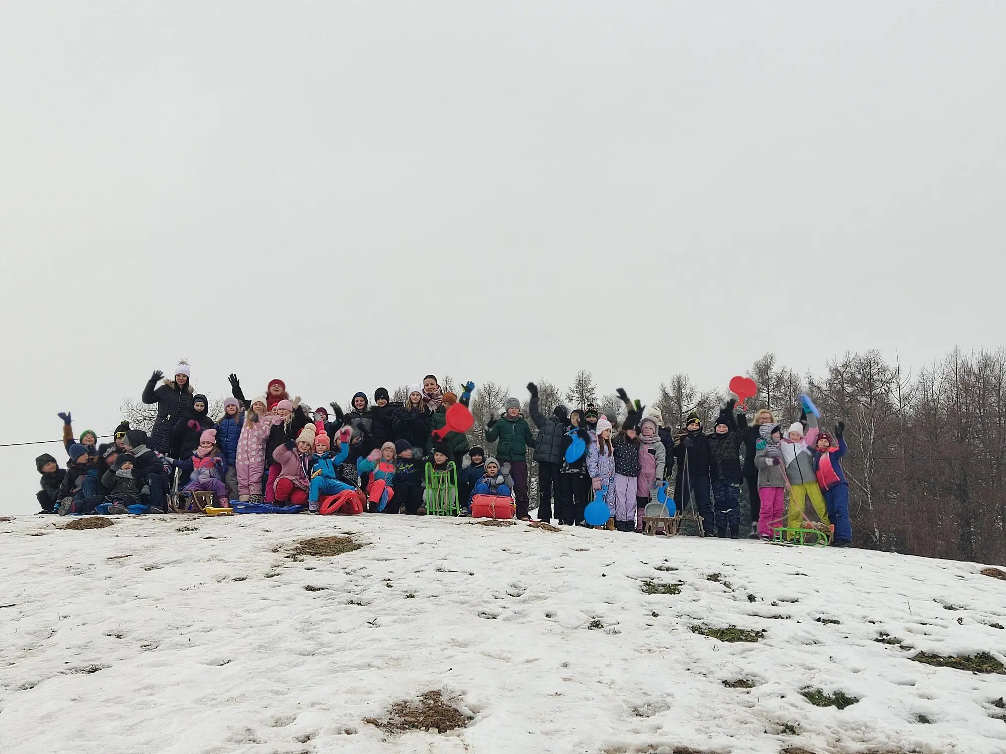 OŠ Ivanovec sanjkanje (18)