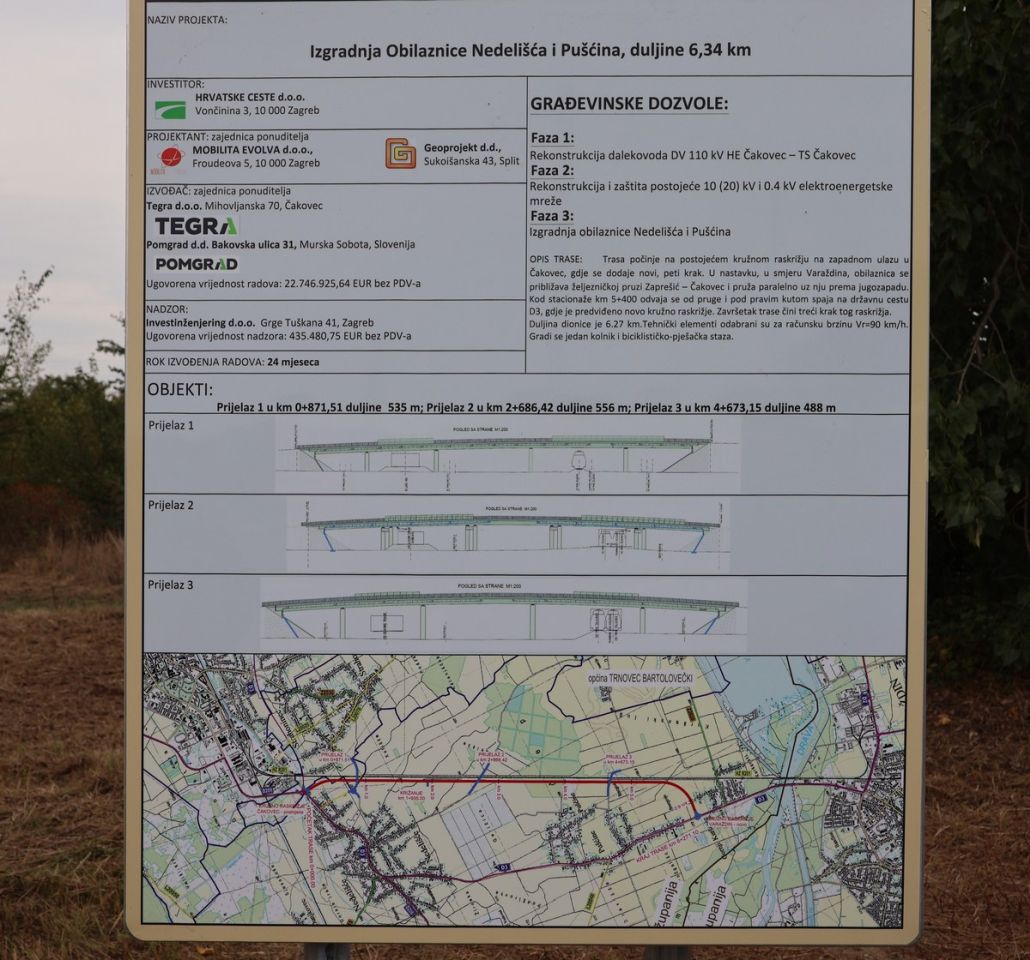 Obilaznica Nedelišće trasa (1)