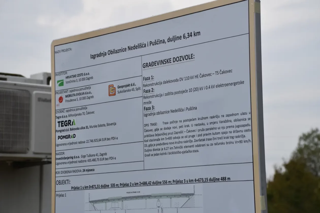 Obilaznica Nedelišće uvođenje u rad Tegra Hrvatske ceste (3) Obilaznica Nedelišće uvođenje u rad Tegra Hrvatske ceste (3)