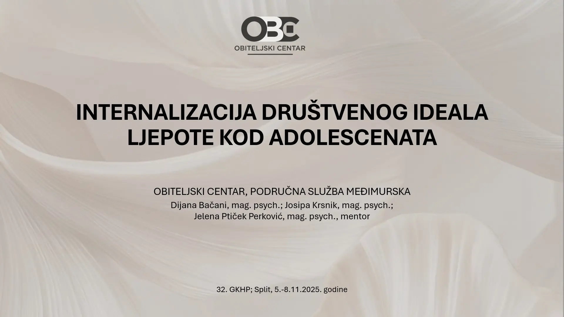 Obiteljski centar – razvijanje svijesti