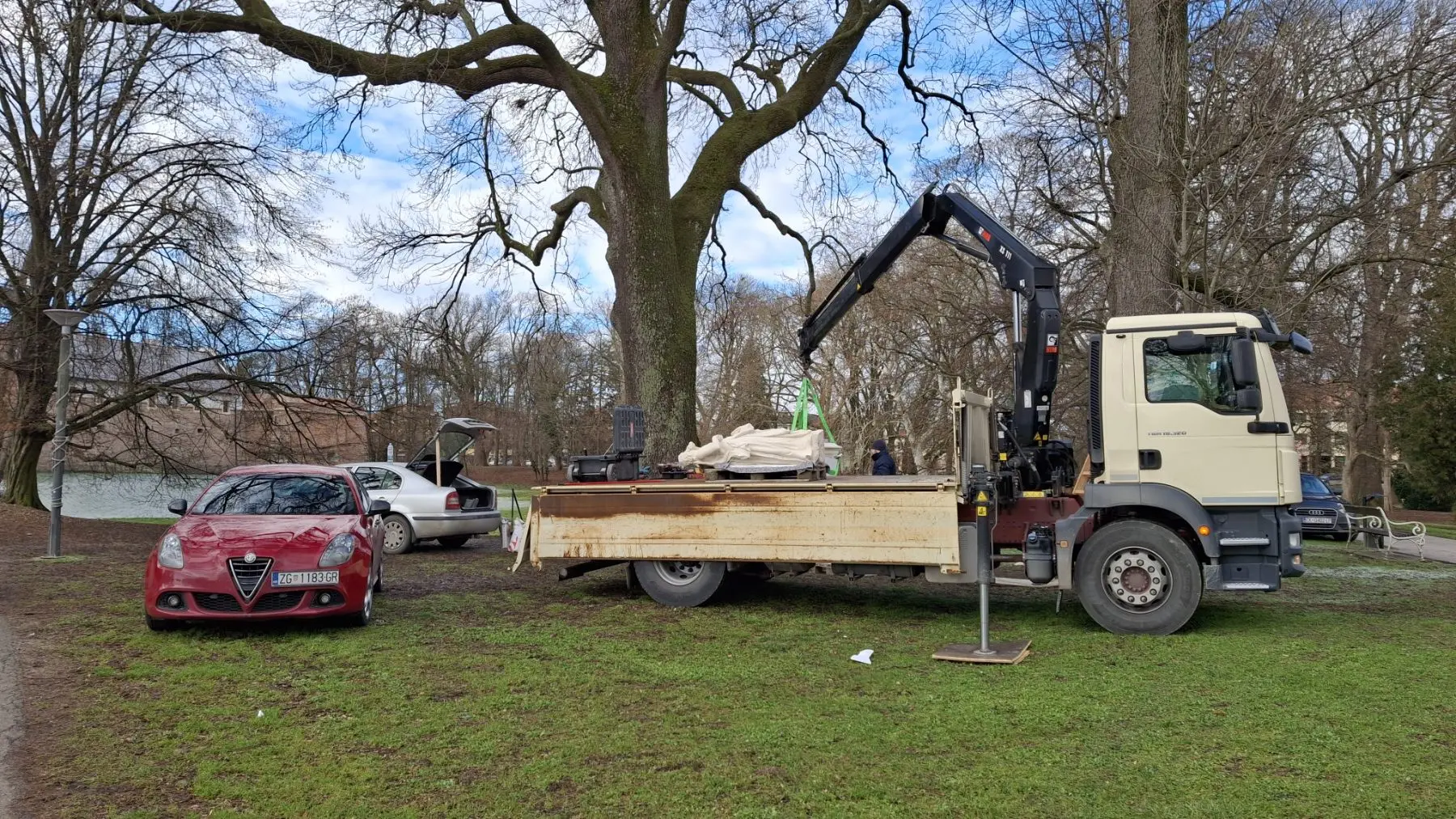 Obnova pil svetog Jeronima Čakovec Perivoj Zrinskih (2)