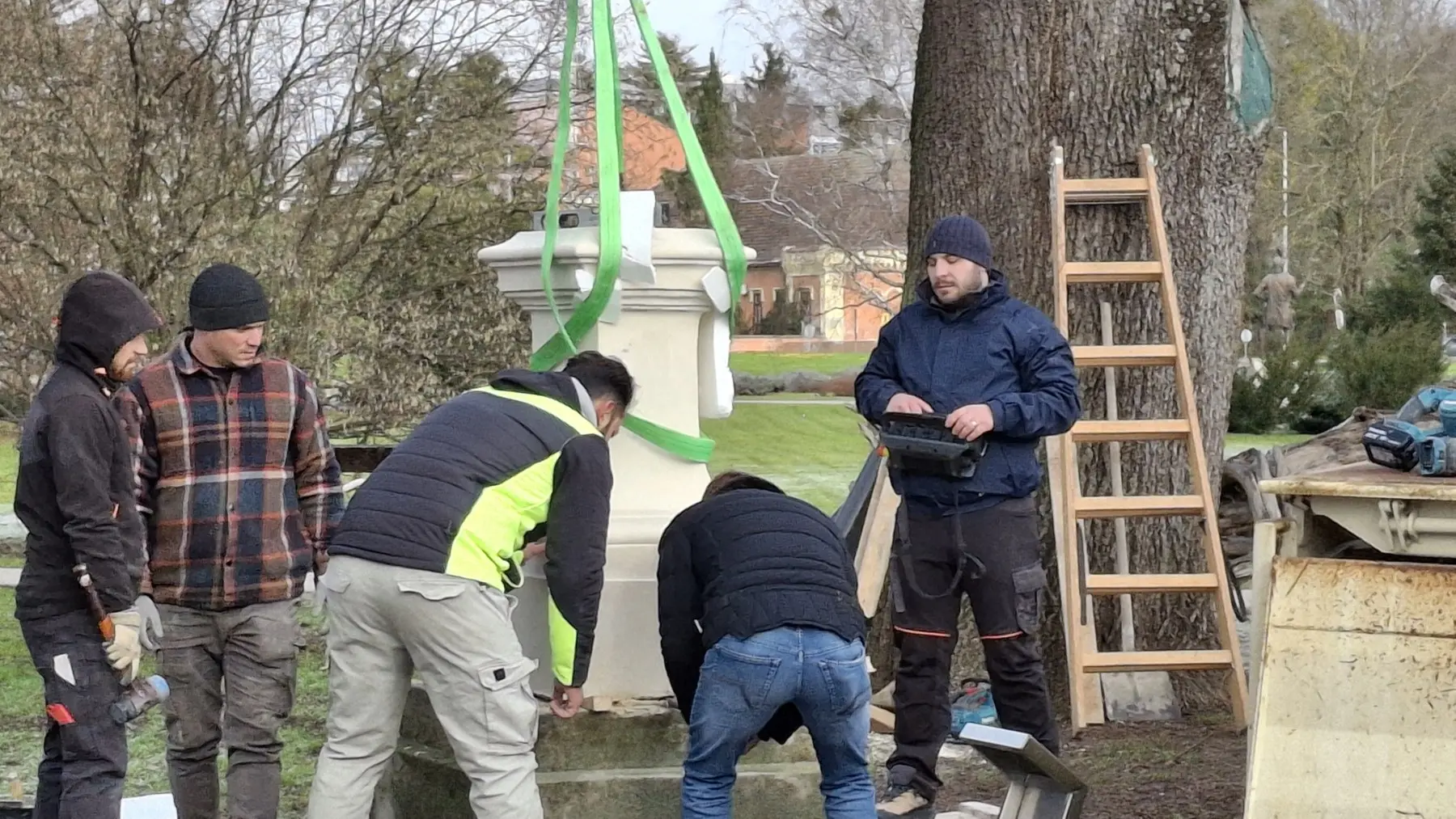 Obnova pil svetog Jeronima Čakovec Perivoj Zrinskih (4)